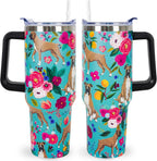 Herobuddy™ Pitbull Gifts Dog Tumbler Cup for Women Men 40oz Stainless Steel - Insulated Travel Coffee Mug