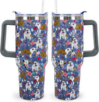 Herobuddy™ Pitbull Gifts Dog Tumbler Cup for Women Men 40oz Stainless Steel - Insulated Travel Coffee Mug