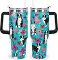 Herobuddy™ Pitbull Gifts Dog Tumbler Cup for Women Men 40oz Stainless Steel - Insulated Travel Coffee Mug