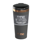 Herobuddy™ 18 oz Ceramic Lined Insulated Happy Hour Pint Tumbler, Leak - Insulated Travel Tumbler Cup