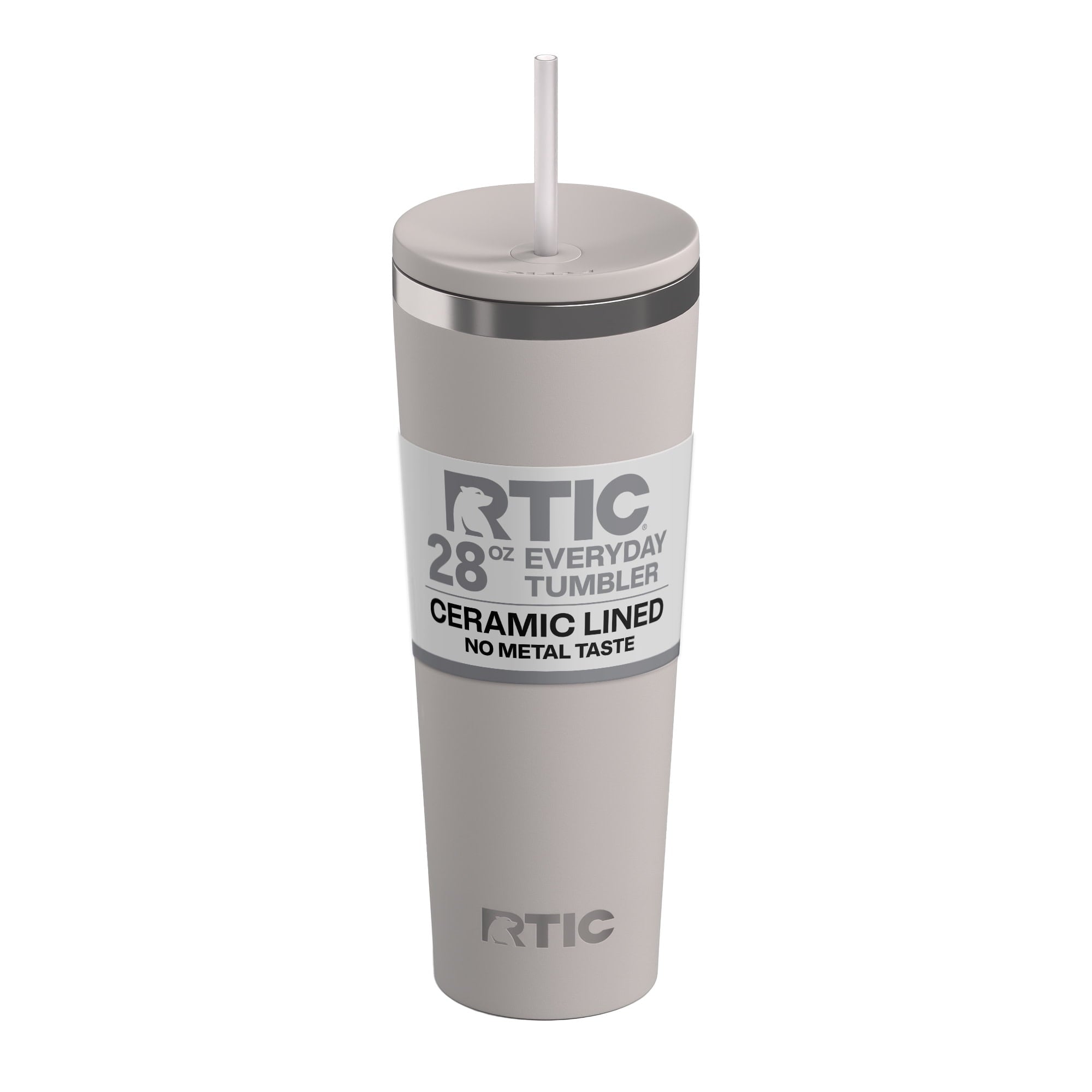 Herobuddy™ 28 oz Ceramic Lined Everyday Tumbler, Spill-Resistant Straw Lid, Marine - Insulated Travel Tumbler Cup