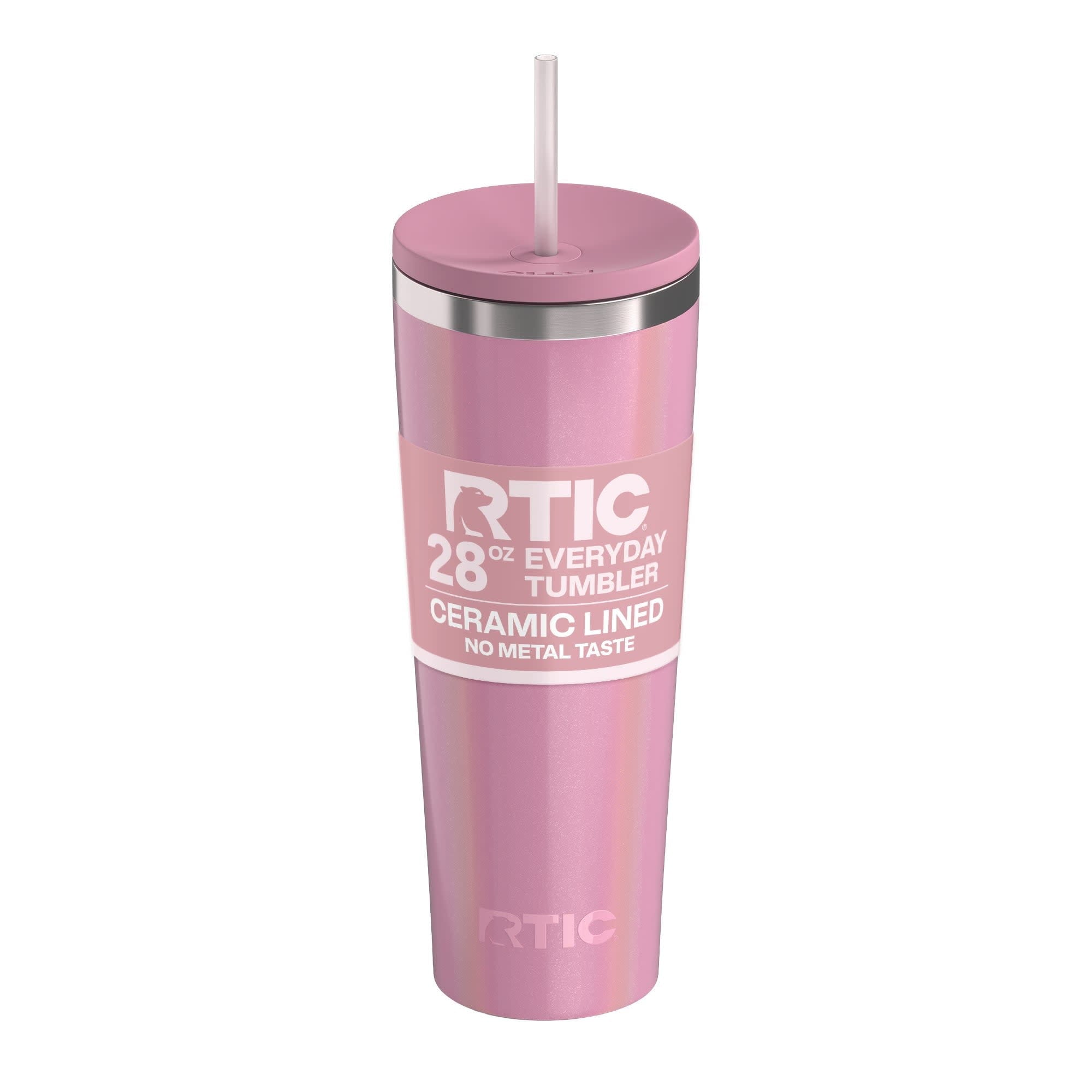 Herobuddy™ 28 oz Ceramic Lined Everyday Tumbler, Spill-Resistant Straw Lid, Marine - Insulated Travel Tumbler Cup