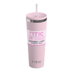 Herobuddy™ 28 oz Ceramic Lined Everyday Tumbler, Spill-Resistant Straw Lid, Marine - Insulated Travel Tumbler Cup