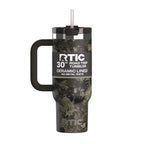 Herobuddy™ 30 oz Ceramic Lined Road Trip Tumbler with Handle - Insulated Travel Tumbler Cup