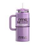 Herobuddy™ 64 oz Ceramic Lined Road Trip Tumbler with Handle - Insulated Travel Tumbler Cup