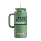 Herobuddy™ 64 oz Ceramic Lined Road Trip Tumbler with Handle - Insulated Travel Tumbler Cup