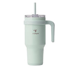 Herobuddy™ Reduce Cold1 40Oz Tumbler With Handle Stainless Steel Color Block - Insulated Travel Tumbler Cup