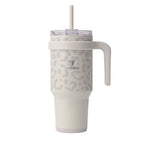 Herobuddy™ Reduce Cold1 40Oz Tumbler With Handle Stainless Steel Color Block - Insulated Travel Tumbler Cup