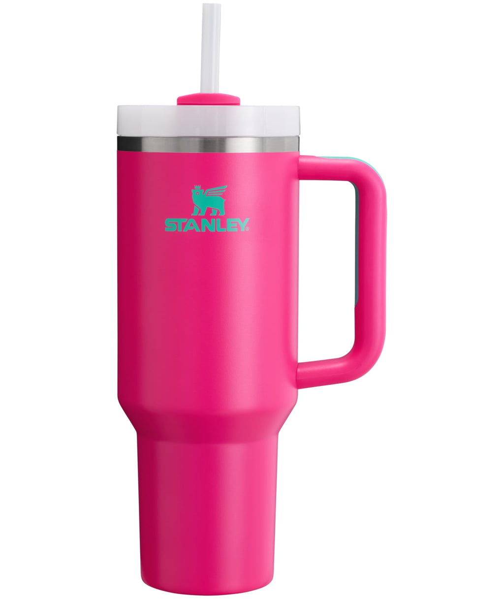 Herobuddy™ Stanley Quencher Flowstate 30oz Hibiscus Stainless Steel Tumbler - Insulated Travel Tumbler Cup