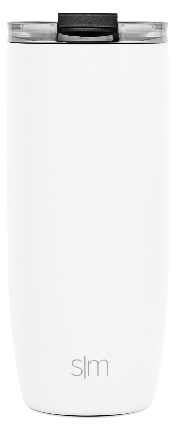 Herobuddy™ 16oz Voyager Travel Mug Tumbler w/ Clear Flip Lid - Insulated Travel Coffee Mug