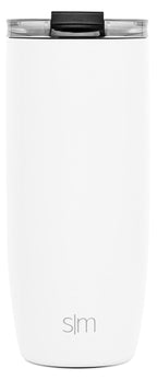 Herobuddy™ 16oz Voyager Travel Mug Tumbler w/ Clear Flip Lid - Insulated Travel Coffee Mug