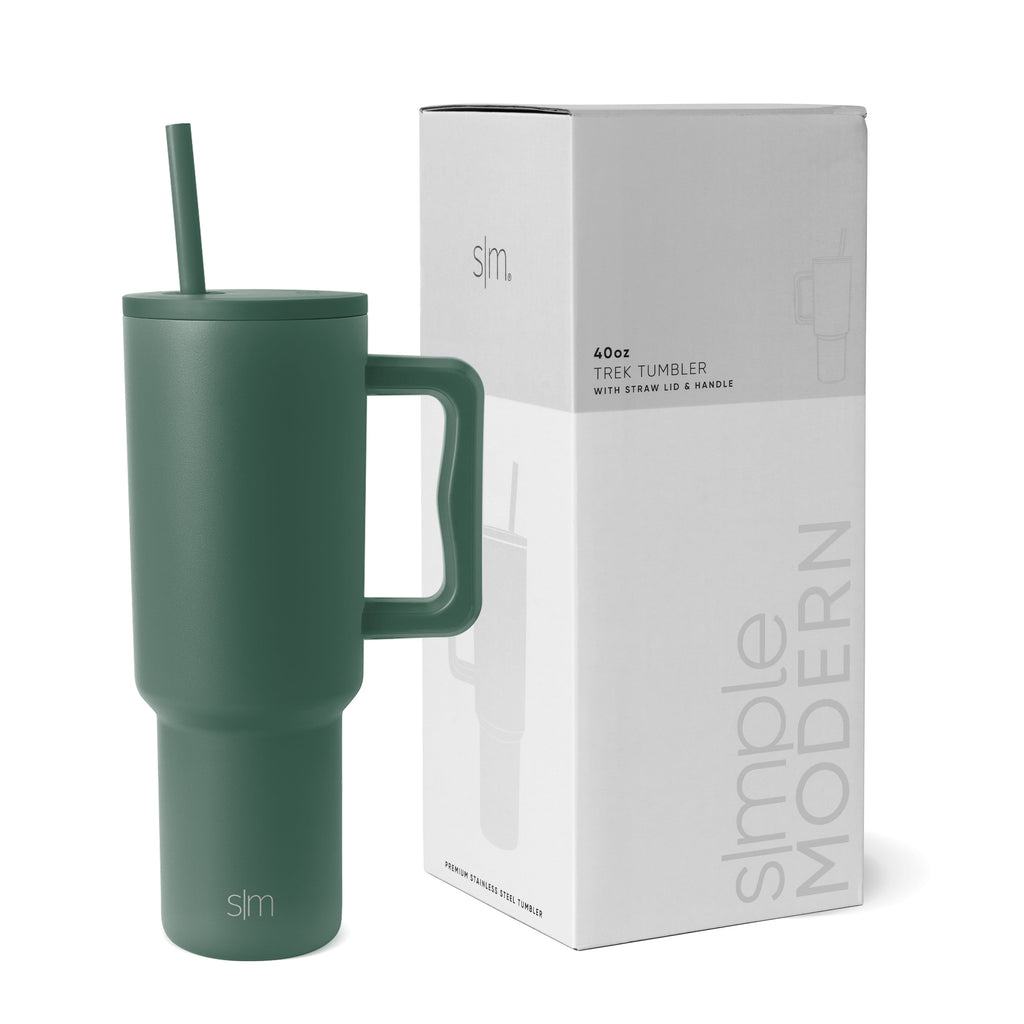 Herobuddy™ 40 fl oz Insulated Stainless Steel Trek Tumbler - Insulated Travel Tumbler Cup