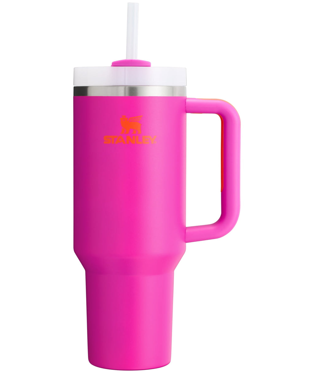 Herobuddy™ Stanley Quencher Flowstate 30oz Hibiscus Stainless Steel Tumbler - Insulated Travel Tumbler Cup
