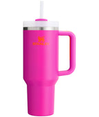 Herobuddy™ Stanley Quencher Flowstate 30oz Hibiscus Stainless Steel Tumbler - Insulated Travel Tumbler Cup