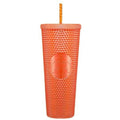 Starbucks Limited Edition Studded Tumbler Orange Pearl Halloween 2022 Venti 24 oz