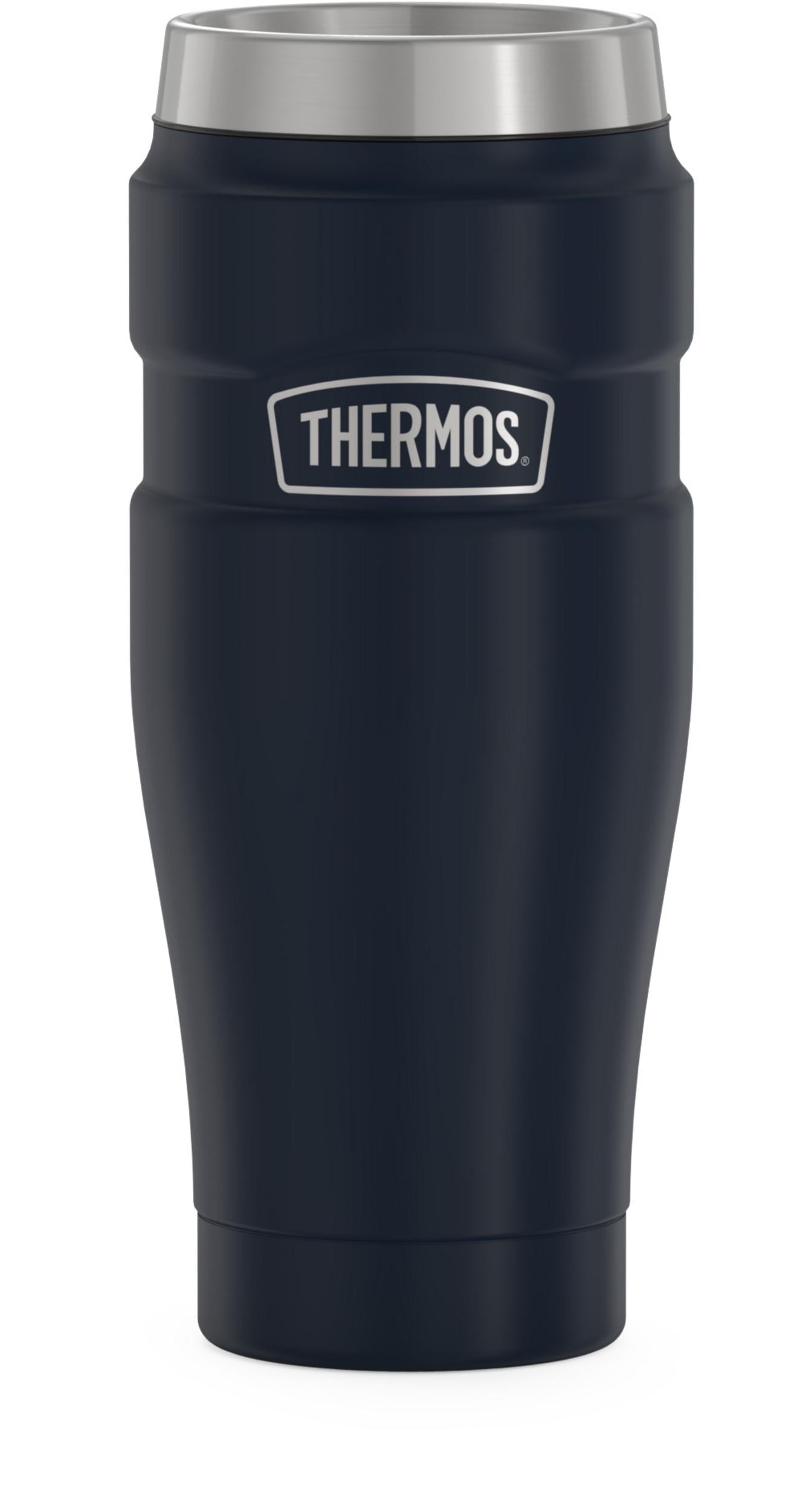 Herobuddy™ Thermos Stainless King Vacuum Insulated Stainless Steel Tumbler 16Oz Matte Rustic - Insulated Travel Tumbler Cup