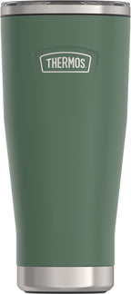 Herobuddy™ Thermos Stainless Steel Tumbler, w/ Slide Lock Lid, Graphite, 18 oz - Insulated Travel Tumbler Cup