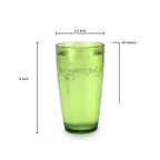 Yalilong 20-Ounce Plastic Tumbler Acrylic Drinking Glasses, Reusable Plastic Cups, Stackable, BPA-Free, Shatter Proof, Dishwasher Safe, Set of 6 (Multicolor)