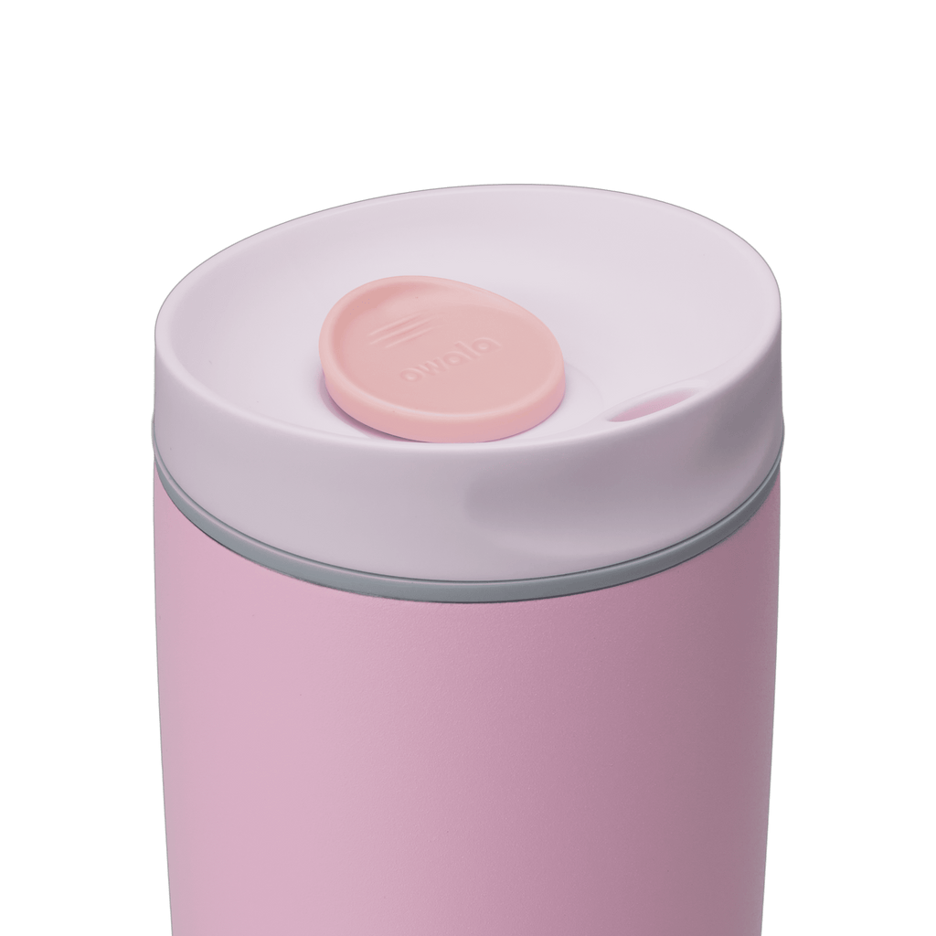 Owala SmoothSip Stainless Steel Coffee Tumbler, 20oz, Cotton Candy Sky