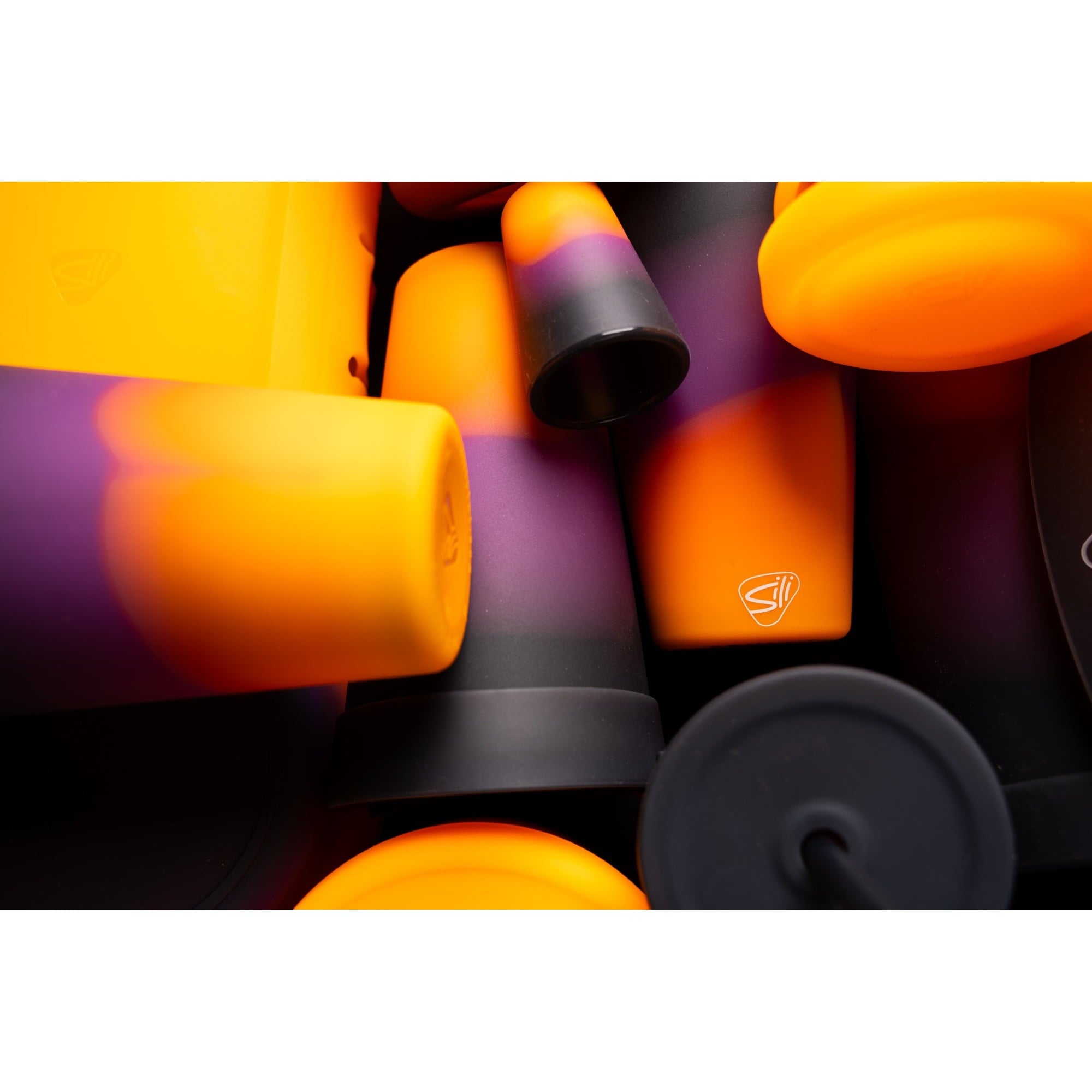 Silipint: Silicone 32oz Straw Tumblers: 2 Pack - Sun Storm