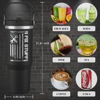 Funny Gifts For Men - That's What I Do I Fix Stuff and I Know Things Cup - 30oz Insulated Tumbler with Handle - Cool Fathers Day,Birthday,Christmas Gifts for Dad,Grandpa,Husband,Uncle